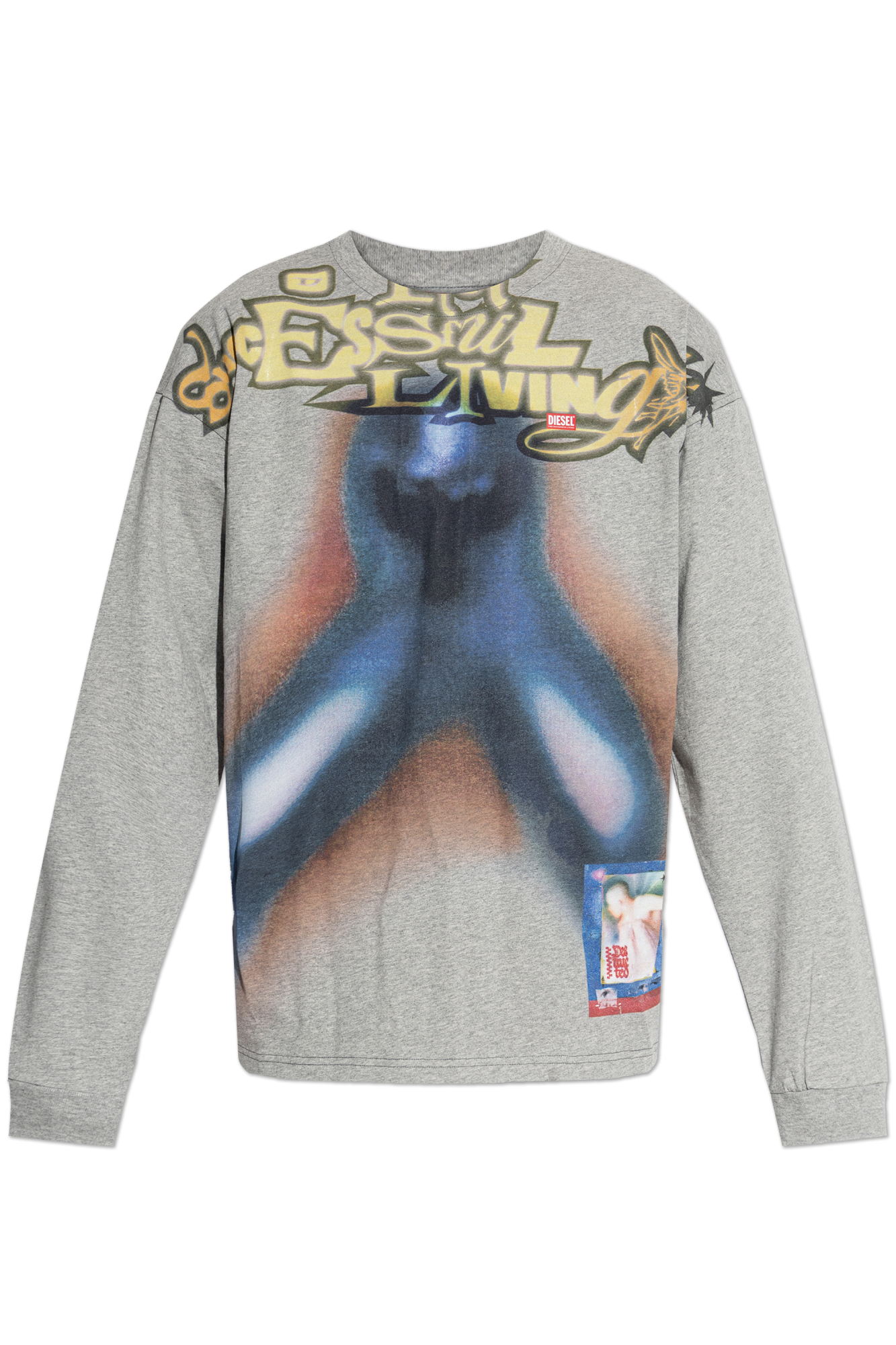 Diesel T-shirt 'T-BOXT-LS-V1' | Men's | Vitkac